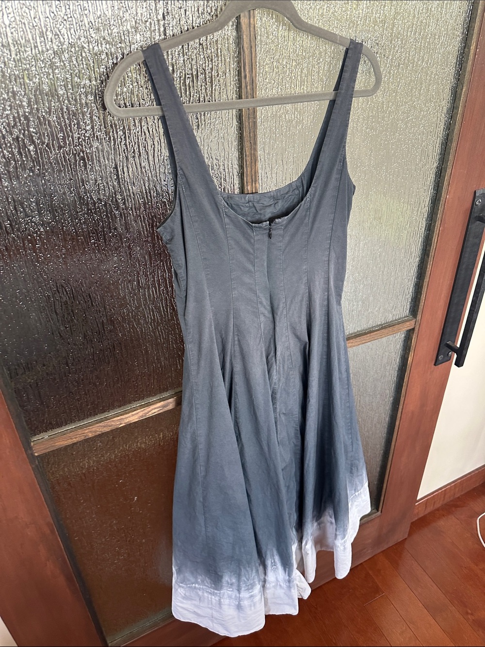 Staud Wells Pleated Stretch-Cotton A-Line Midi-Dress size 6 - Picture 11 of 12